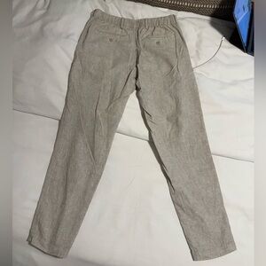 MEDIUM Abercrombie & Fitch Linen Slim Fit Pants